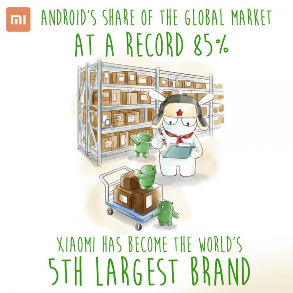 Xiaomi quinto produttore mondiale
