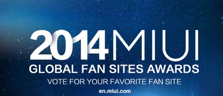 2014 MIUI Global Fan Sites Awards