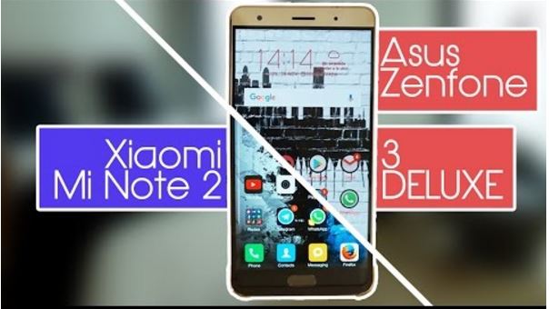 Xiaomi Mi Note 2 vs Asus ZenFone 3 Deluxe