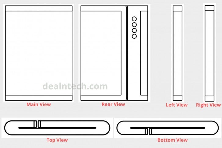 Xiaomi Mi MIX Alpha flessibile brevetto