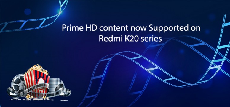 Amazon Prime Video HD su Redmi K20 Xiaomi Mi 9T