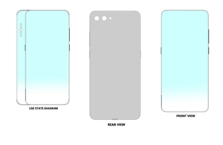 Xiaomi brevetto smartphone slider orizzontale (1)