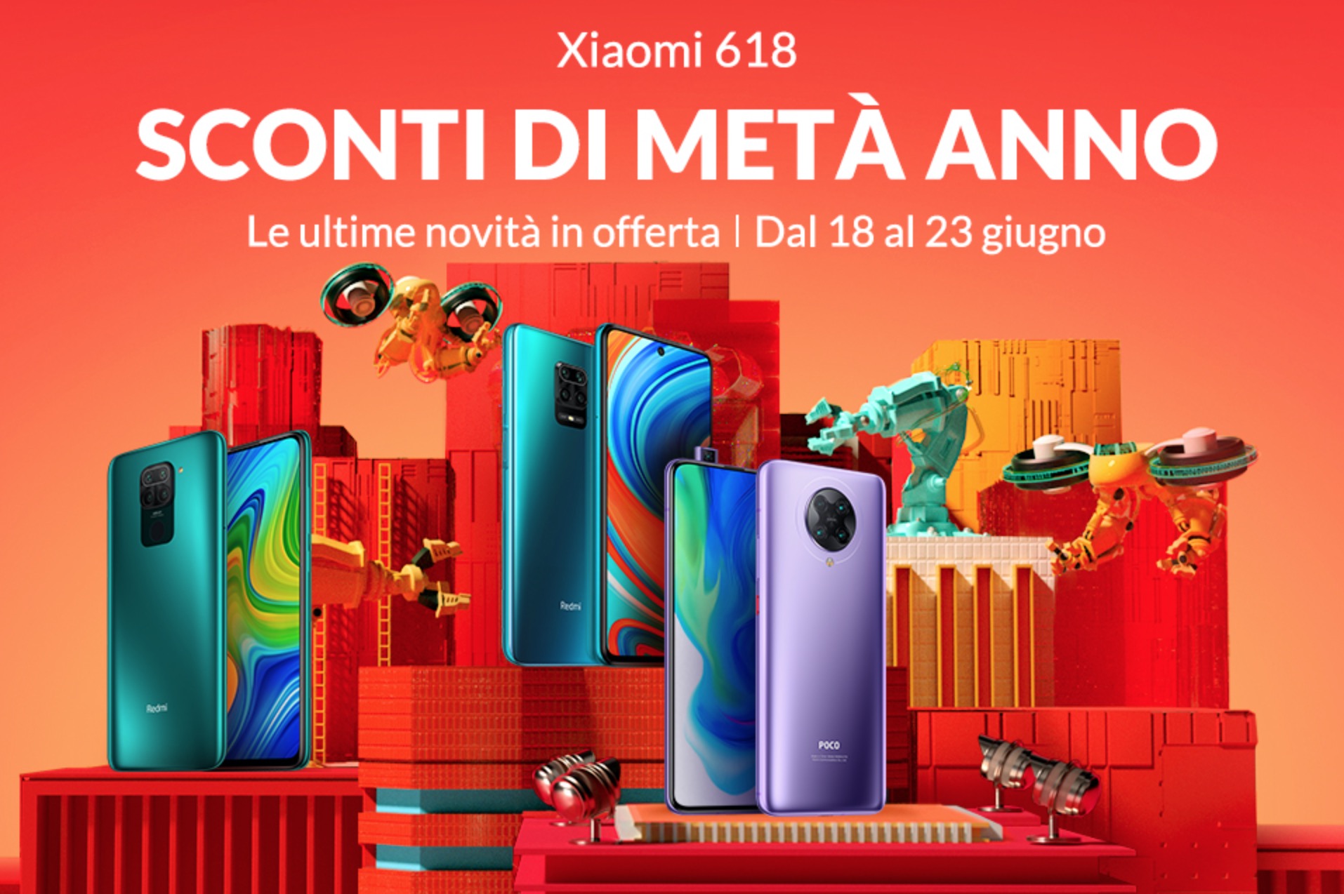 Xiaomi 618 offerte