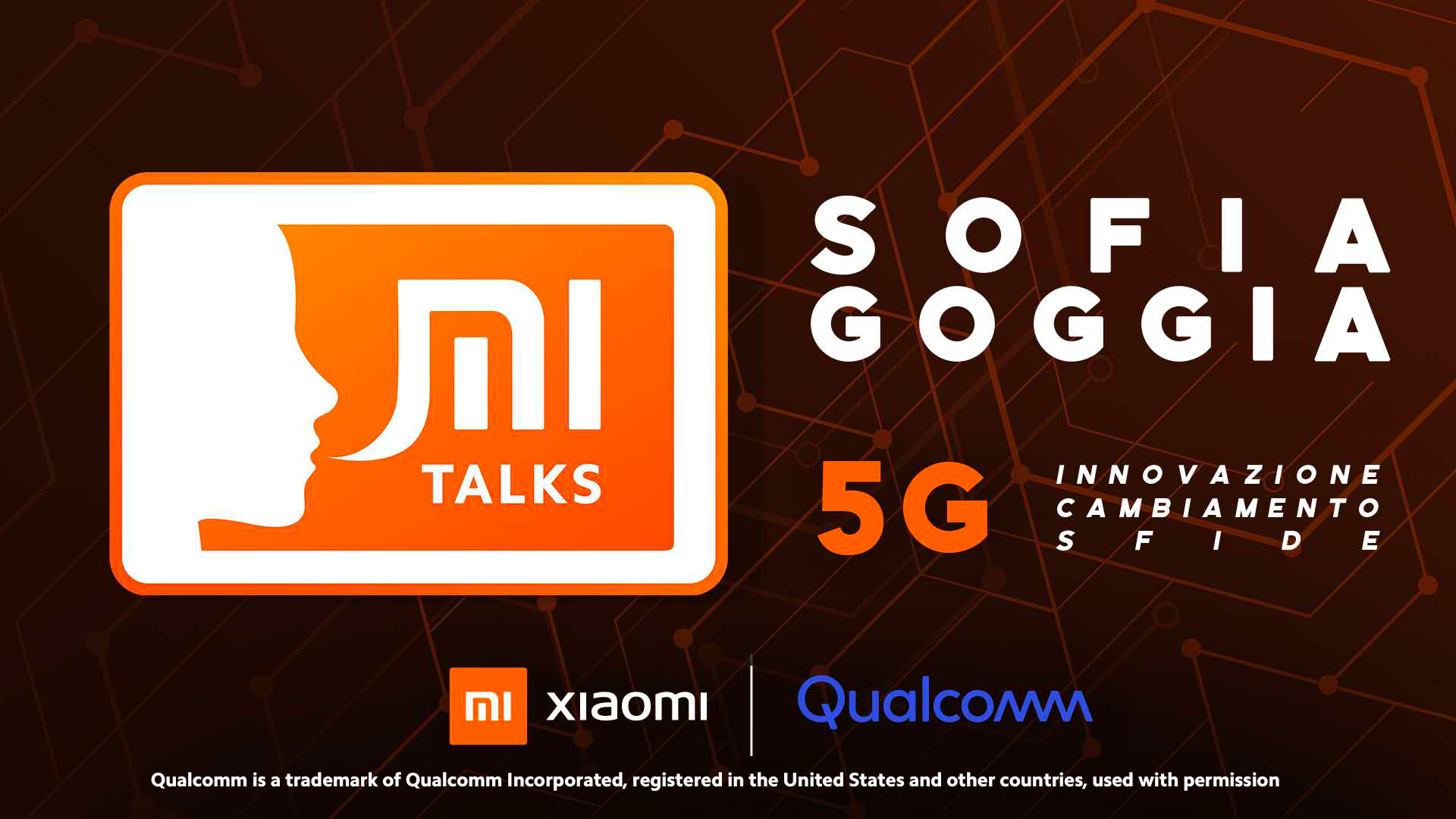 Xiaomi Mi Talks Powered by Qualcomm logo