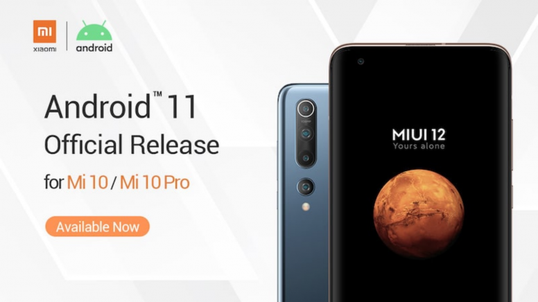 Android 11 Xiaomi Mi 10 Mi 10 Pro