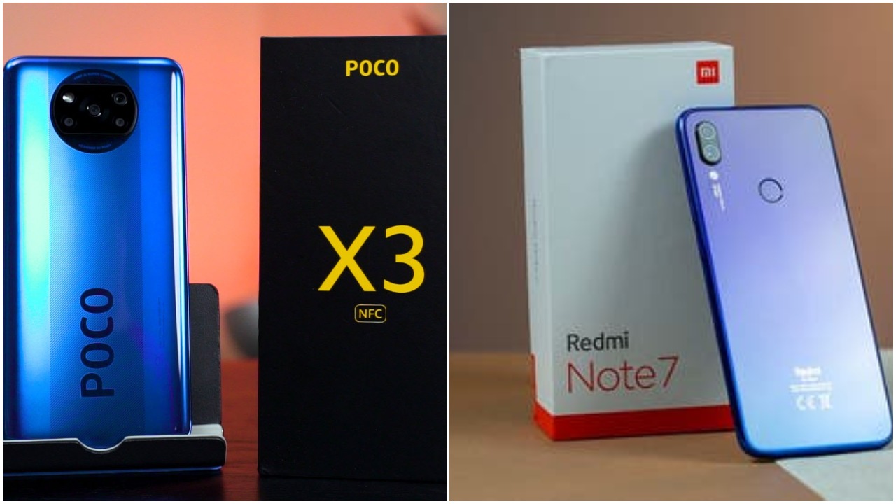 POCO X3 NFC vs Redmi Note 7