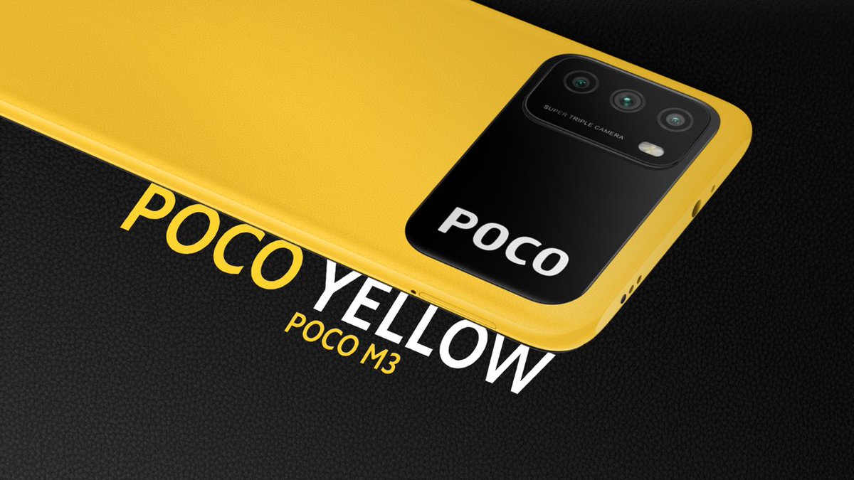 POCO M3 Yellow