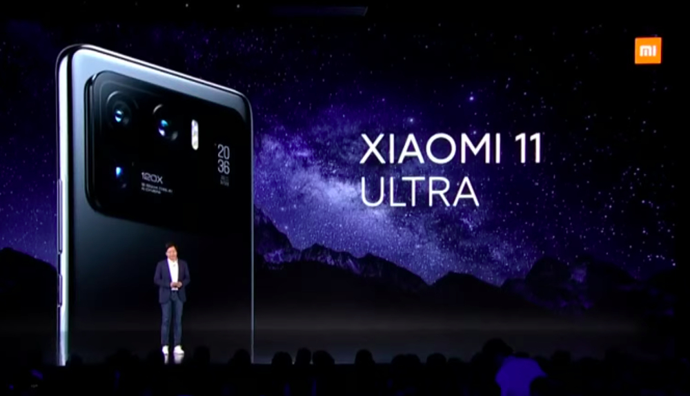 Xiaomi Mi 11 Ultra presentazione