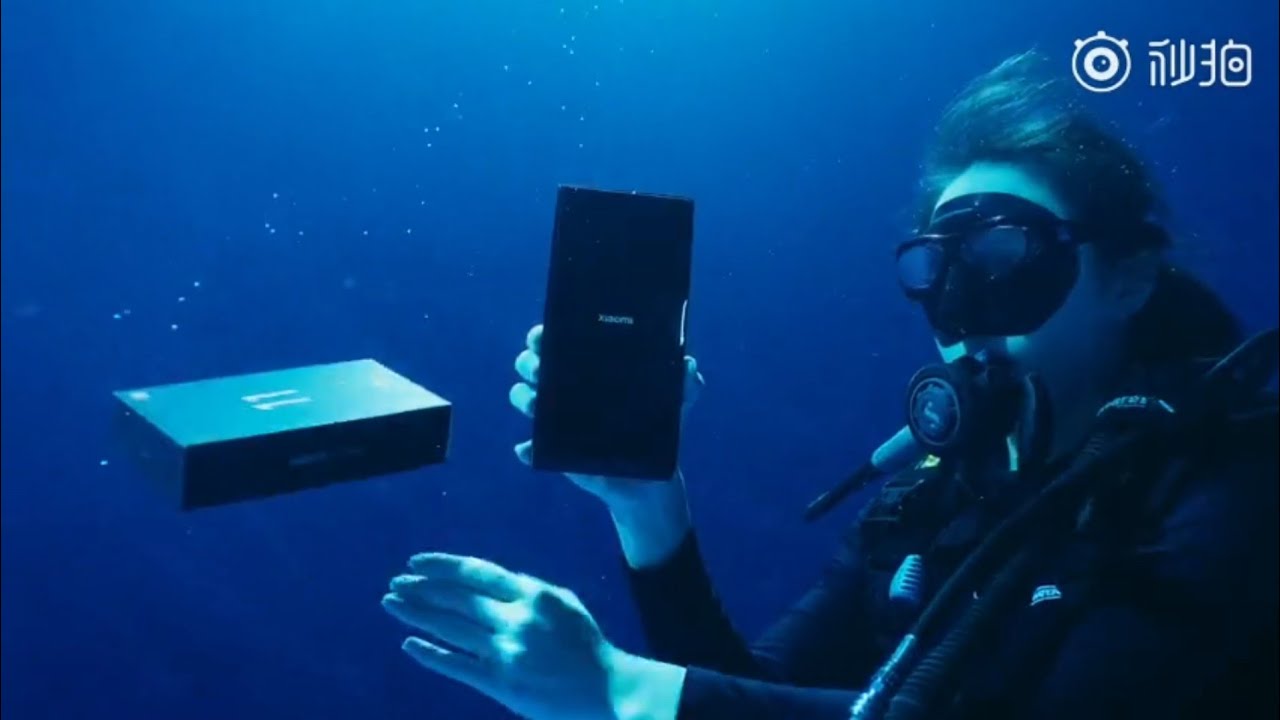 Xiaomi Mi 11 Ultra Video unboxing subacqueo
