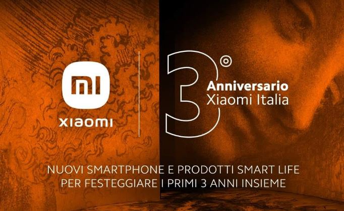 Xiaomi Italia 3 anni