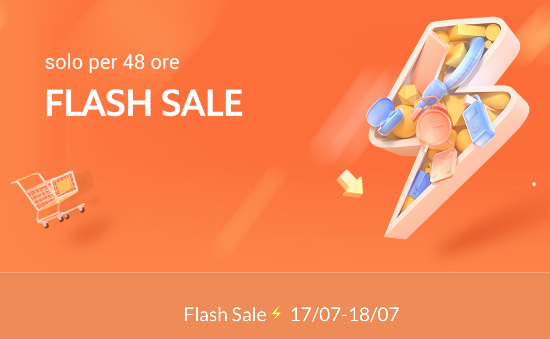 Offerte Xiaomi flash sale 17 - 18 luglio