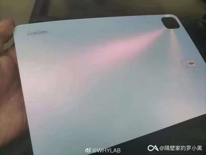 Xiaomi Mi Pad 5 leaked