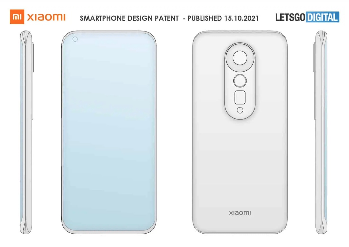 Brevetto design smartphone Xiaomi