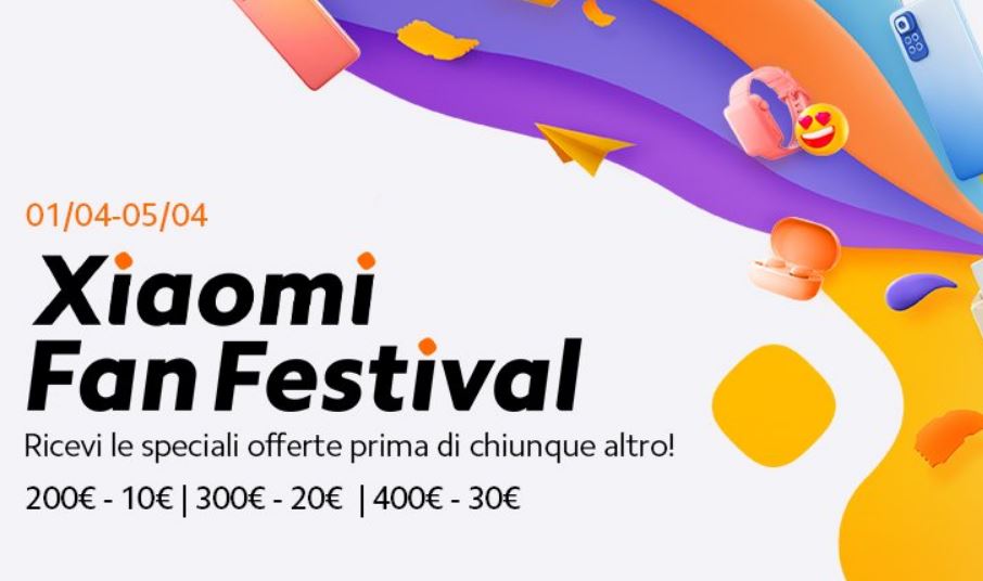 Xiaomi Fan Festival offerte iniziali