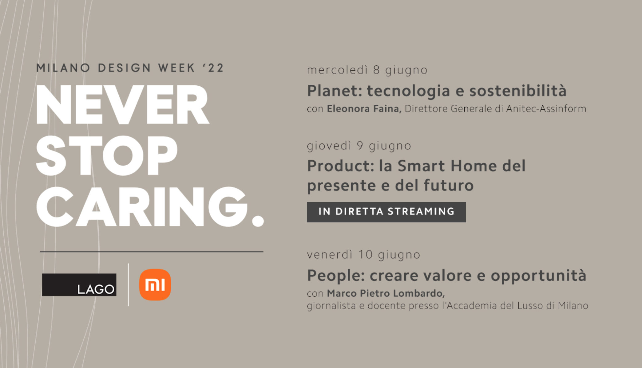 Xiaomi Italia Milano Design Week 2022