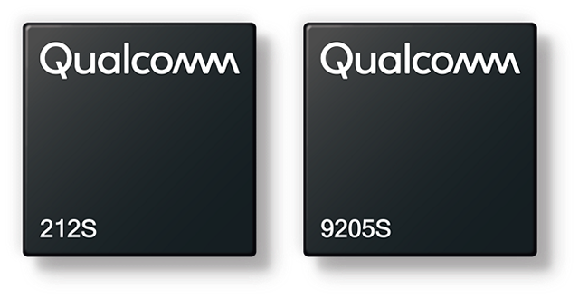 Qualcomm 212S e 9205S modem satellitari