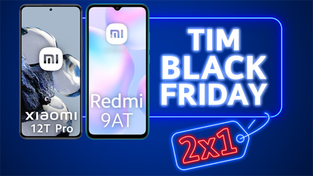TIM 2x1 Black Friday Xiaomi